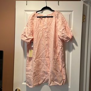 Aritzia linen dress by Wilfred